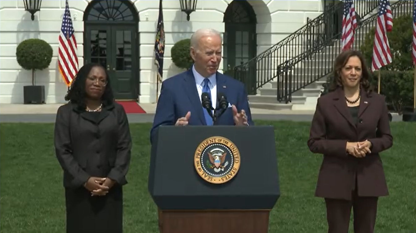 White House celebrates Ketanji Brown Jacksons Supreme Court confirmation