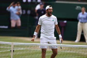 History beckons Italian Matteo Berrettini in Wimbledon final