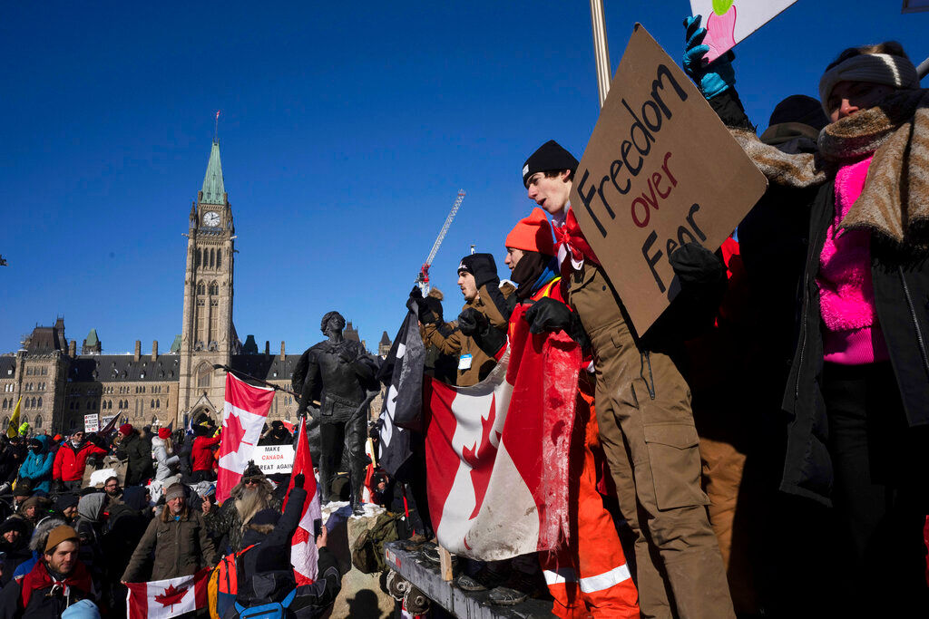 Canada’s biggest anti-vax protest sparks outrage among vaccinated Canadians