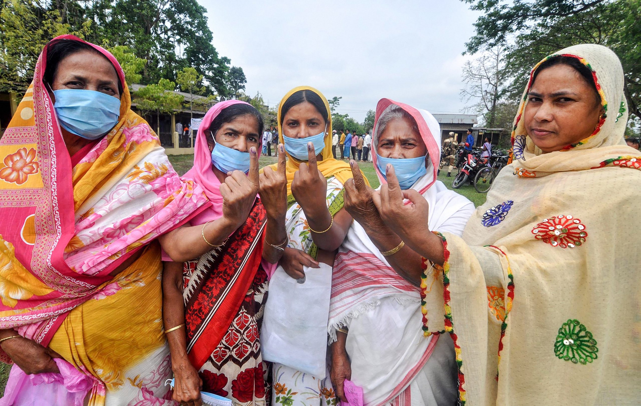 In second phase, 86.11% voter turnout in West Bengal and 80.83% in Assam