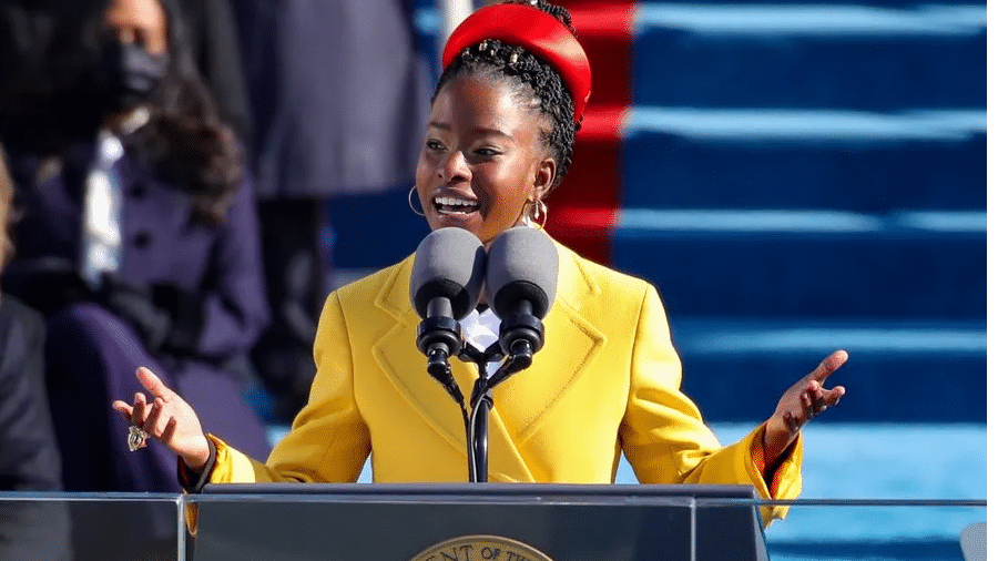 The story behind Amanda Gorman’s outfit choice at the Presidential inauguration