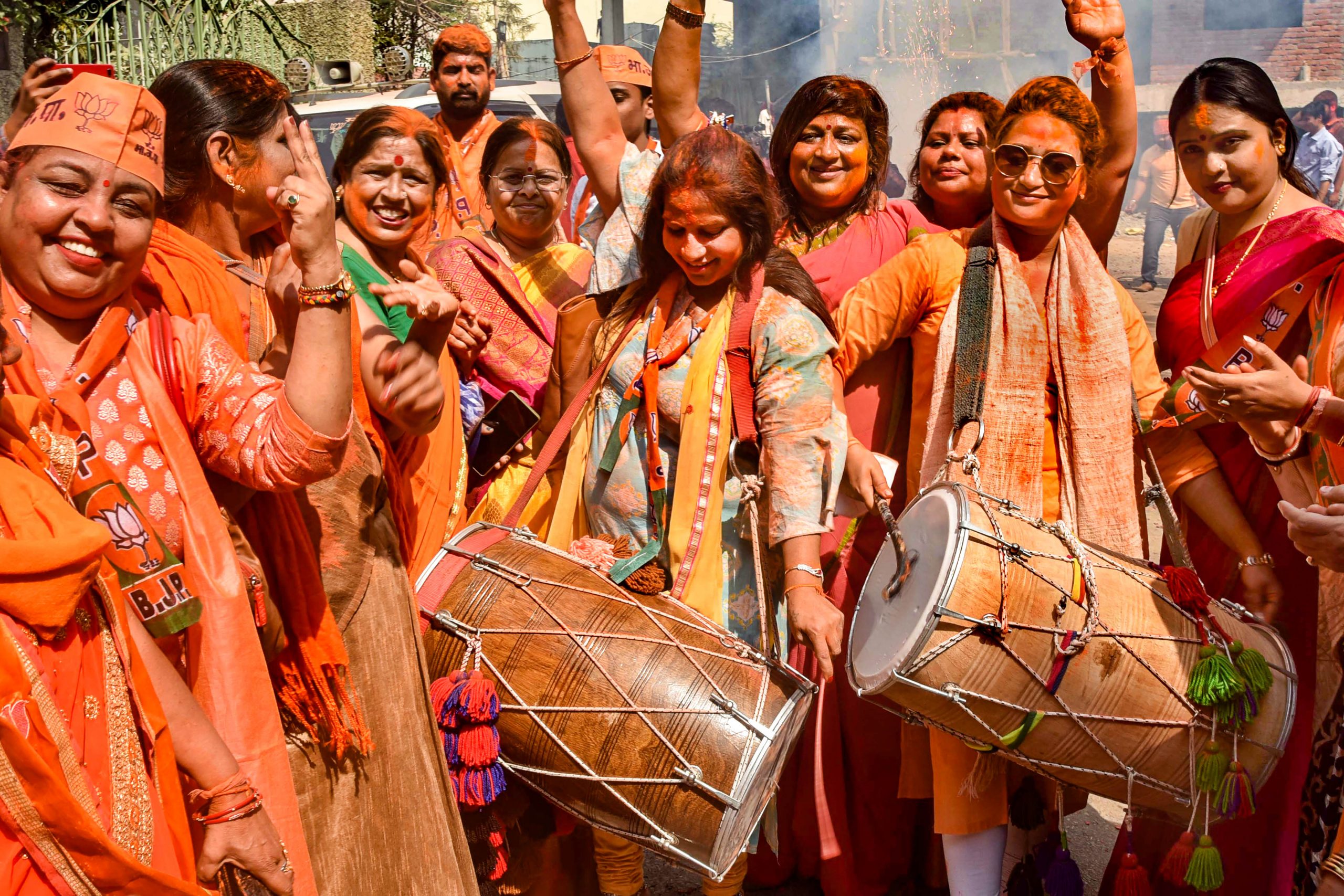 BJP bucks history in Uttar Pradesh, ‘Yogi-Modi Jai Sriram’ rend air