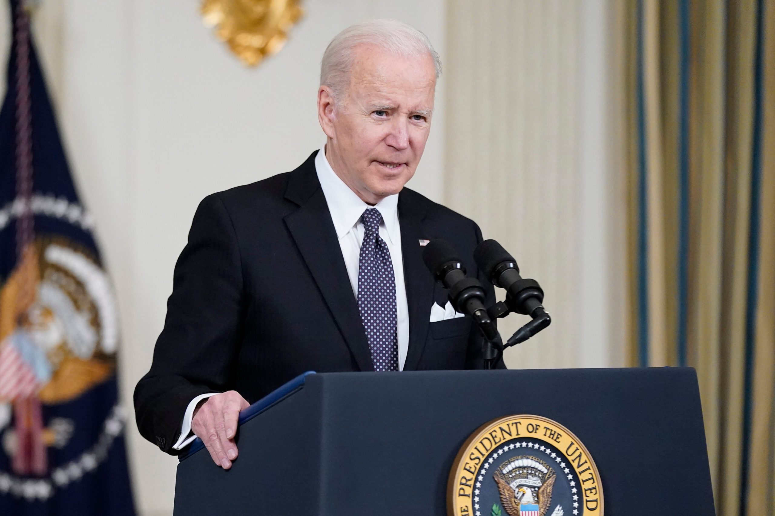 Joe Biden will wait on ‘actions’ to believe Russia’s claim of retrieving from Kyiv, Chernihiv