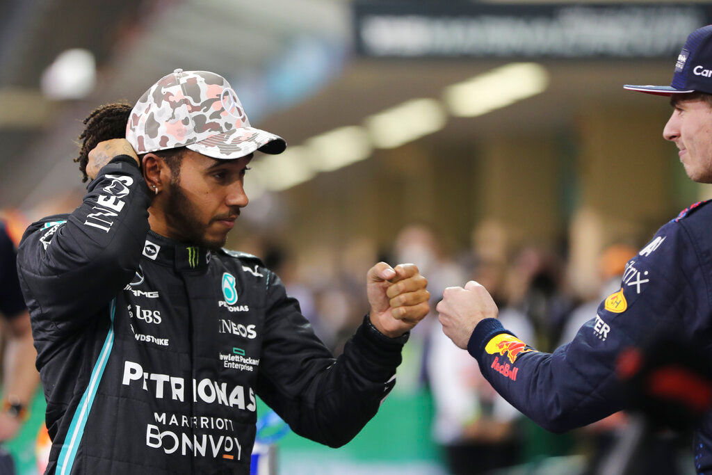 We just couldn’t compete: Lewis Hamilton on losing pole to Max Verstappen in Abu Dhabi
