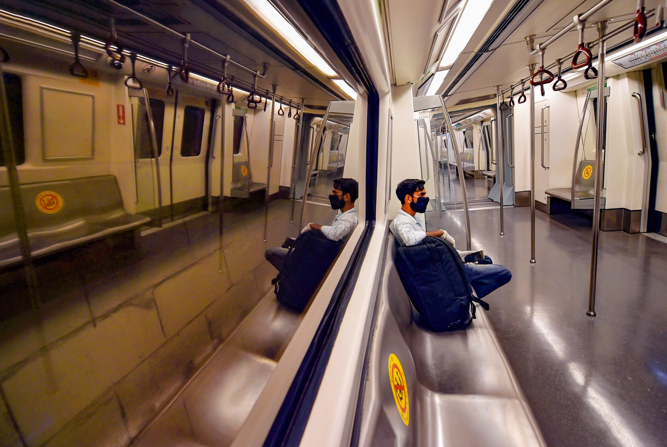 Metro back on track: More than 15,000 people travel on Day 1 in Delhi