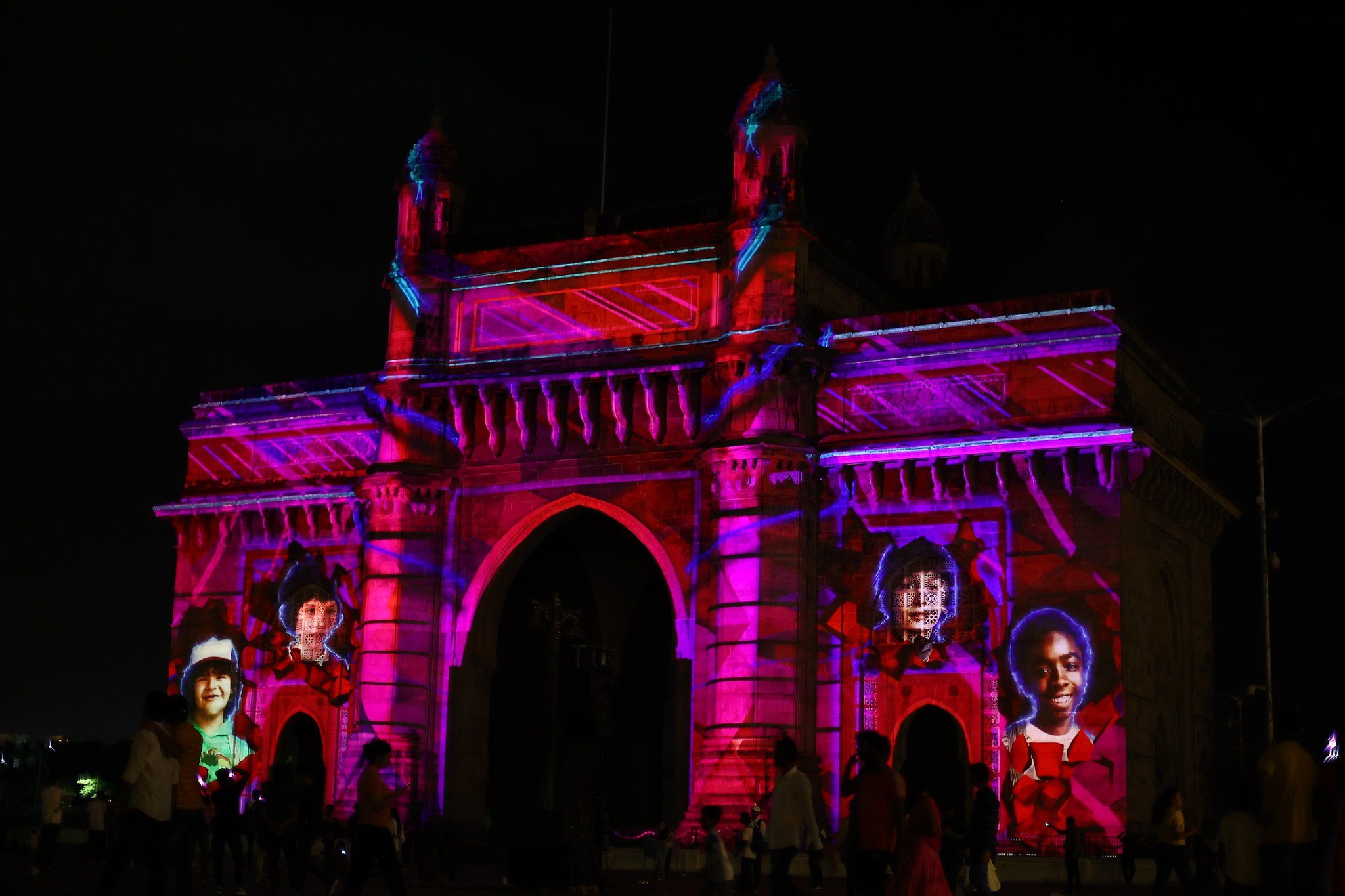 Stranger Things: Gateway of India celebrates the season release with lights