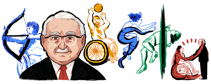 Google Doodle honours paralympic movement founder Sir Ludwig Guttmann