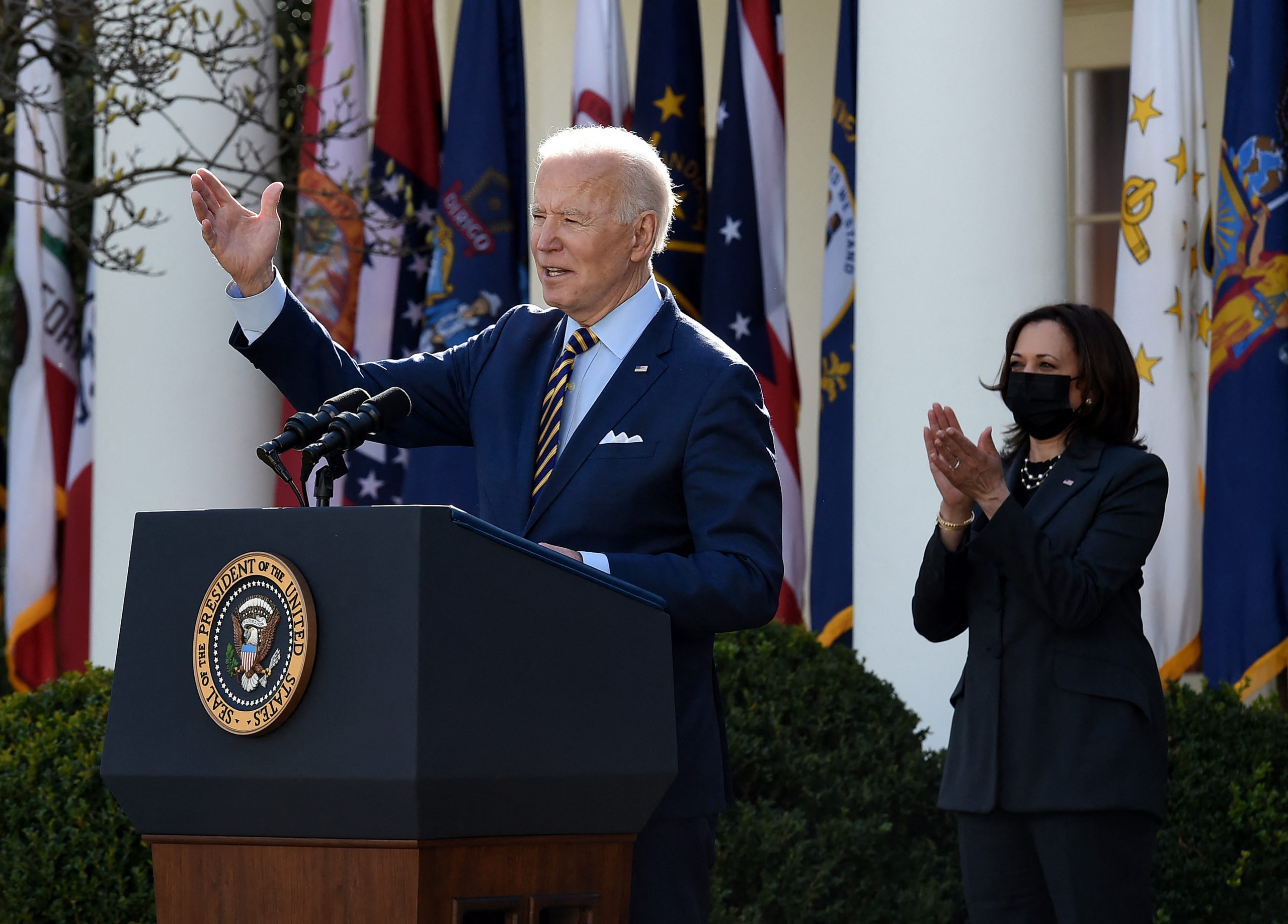 Joe Biden, Kamala Harris condemn violence against Asian-Americans