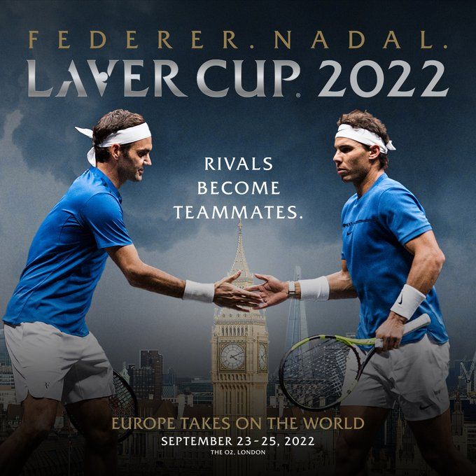 Rafael Nadal, Roger Federer to pair up at Laver Cup