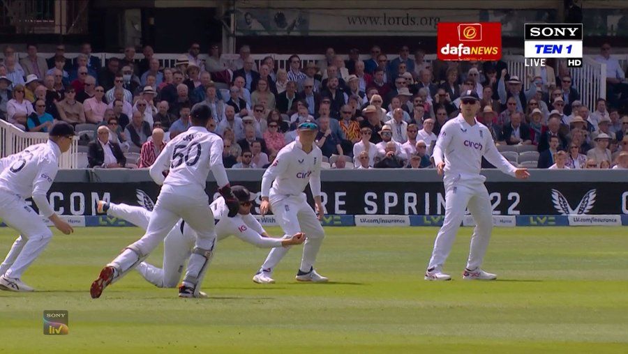 Bairstow gobbles a one-handed stunner to dismiss Will Young | Watch