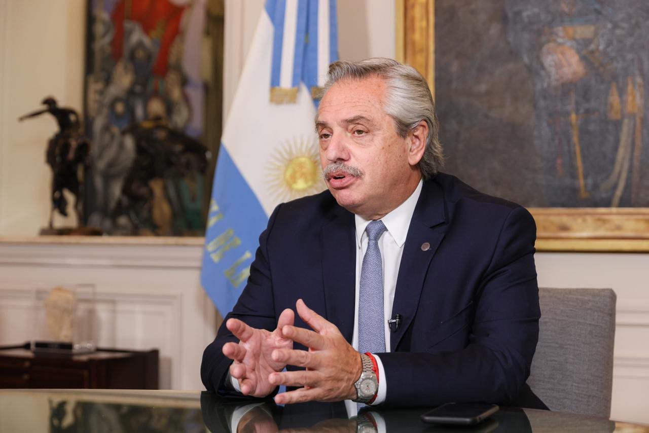 Argentine President Alberto Fernandez tests positive for COVID-19
