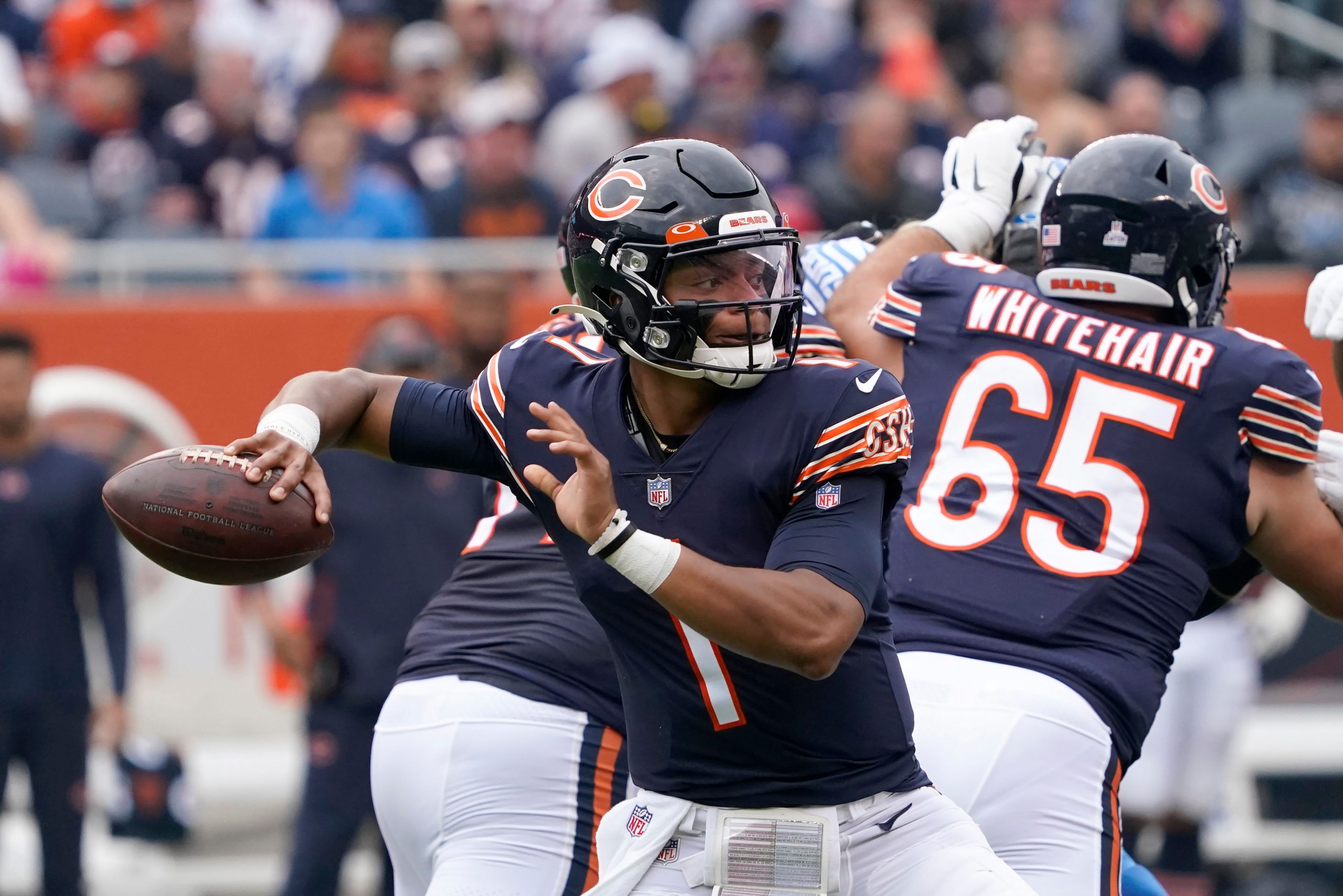 NFL: Rookie Justin Fields powers Chicago Bears to win vs Detroit Lions