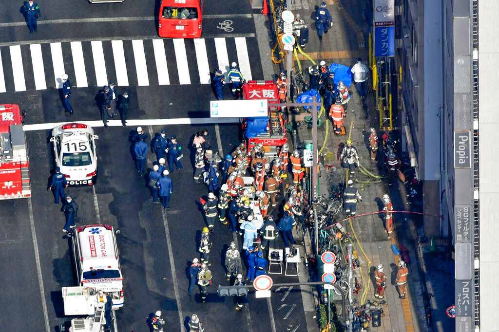 27 feared dead in building fire in Osaka