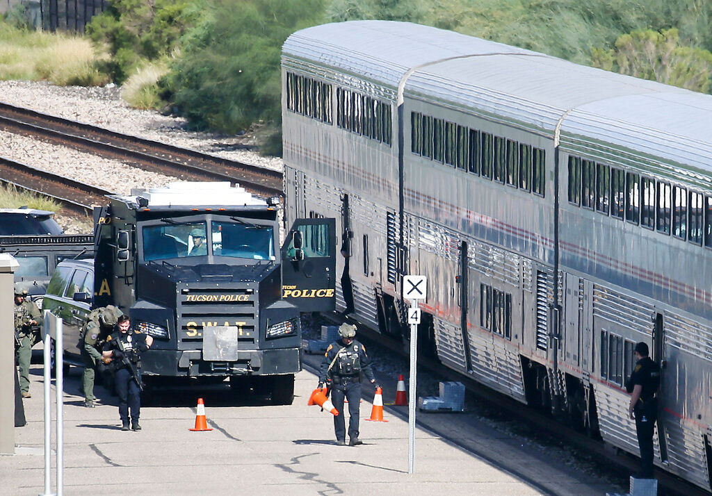 Amtrak shooting in Tucson: At least one person in custody of police
