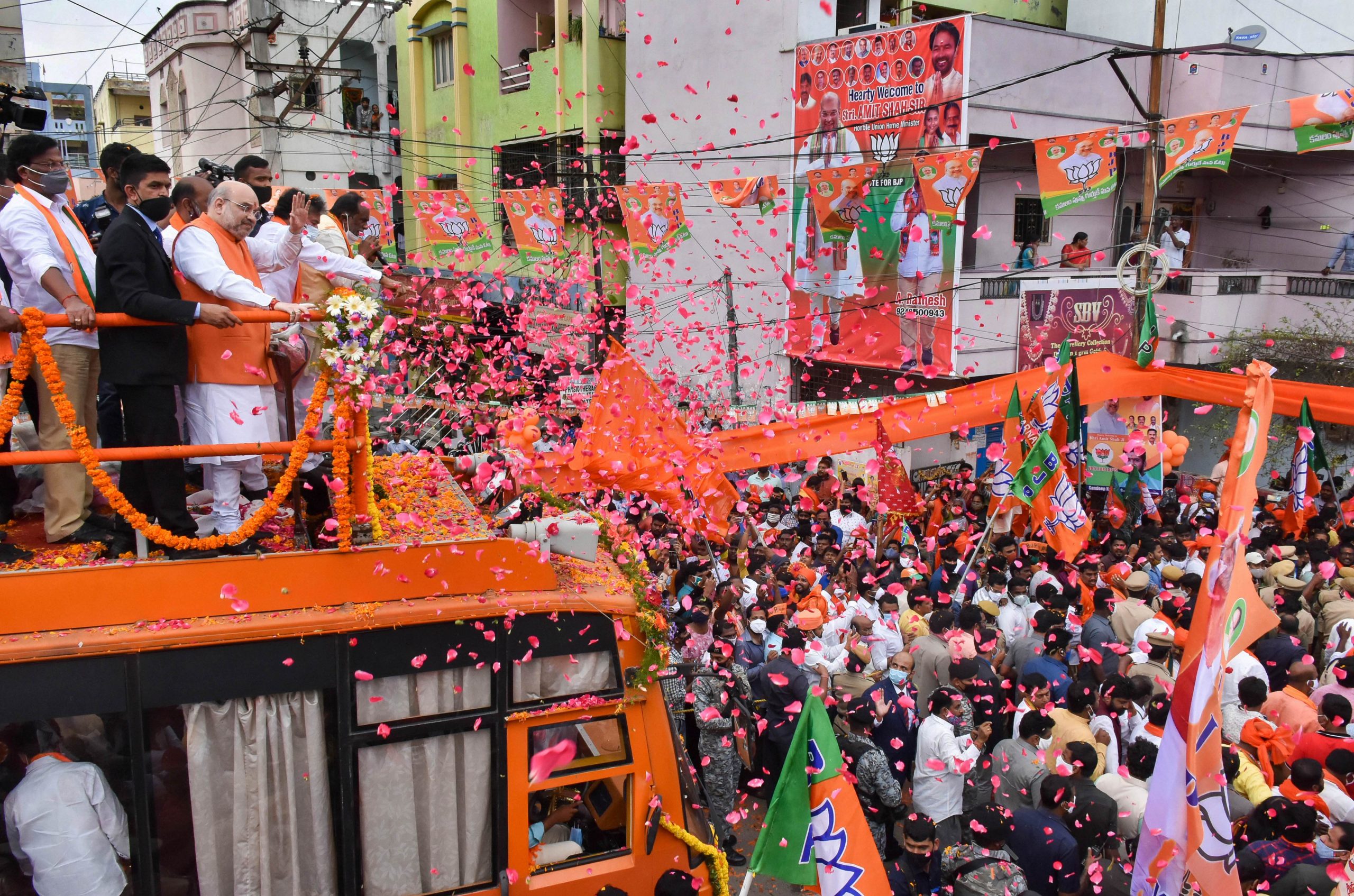 GHMC election result highlights: TRS emerges as single largest party, BJP makes big gains