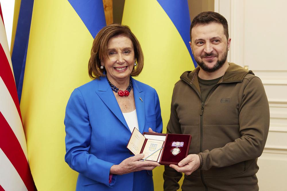 Volodymyr Zelensky gives award to Nancy Pelosi: The story behind ‘Order of Princess Olga’