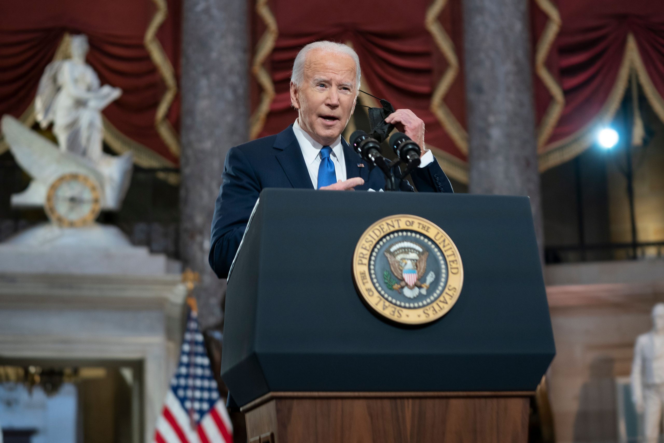 Joe Biden warns Russia, China are betting against US democracy during Jan 6 address