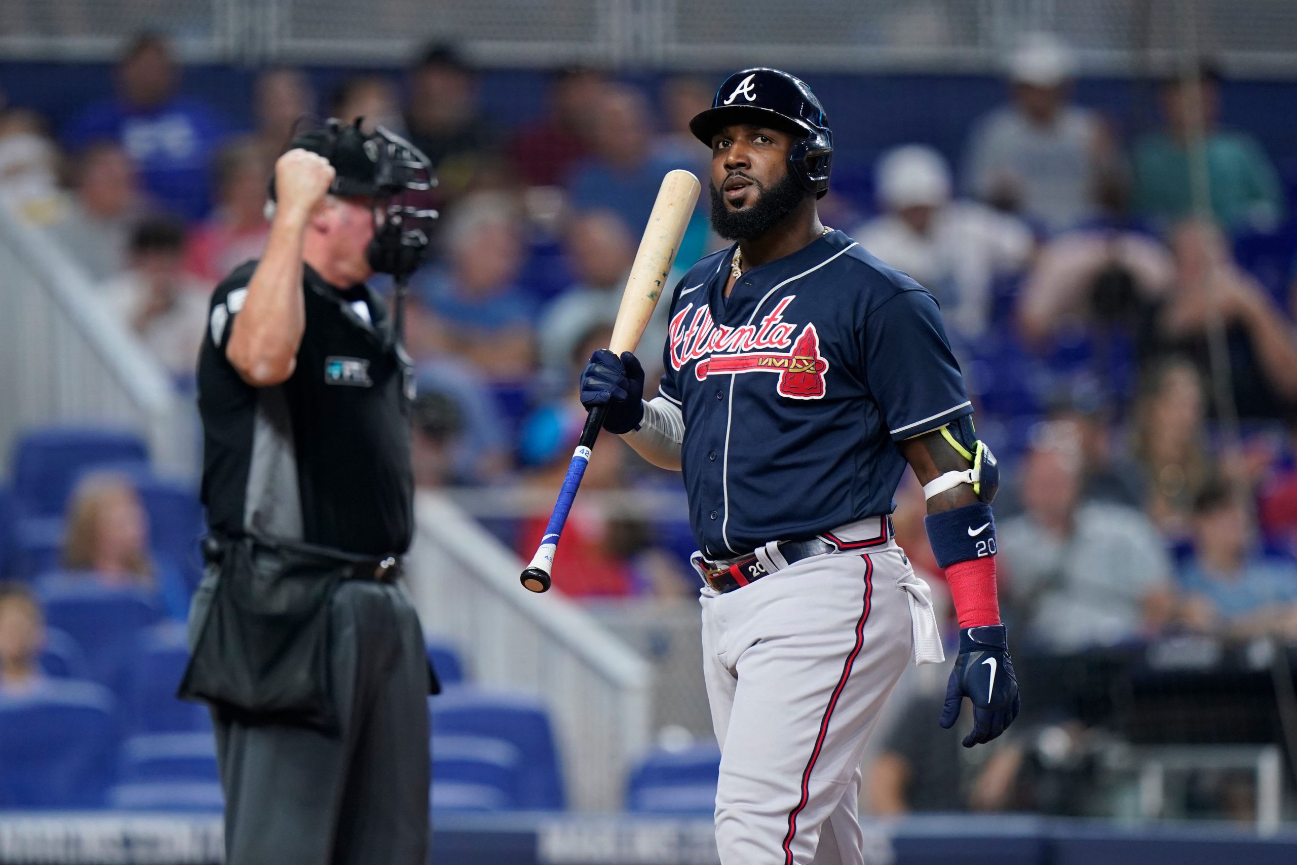 ‘Disappointed’ Atlanta Braves react to outfielder Marcell Ozuna’s DUI arrest