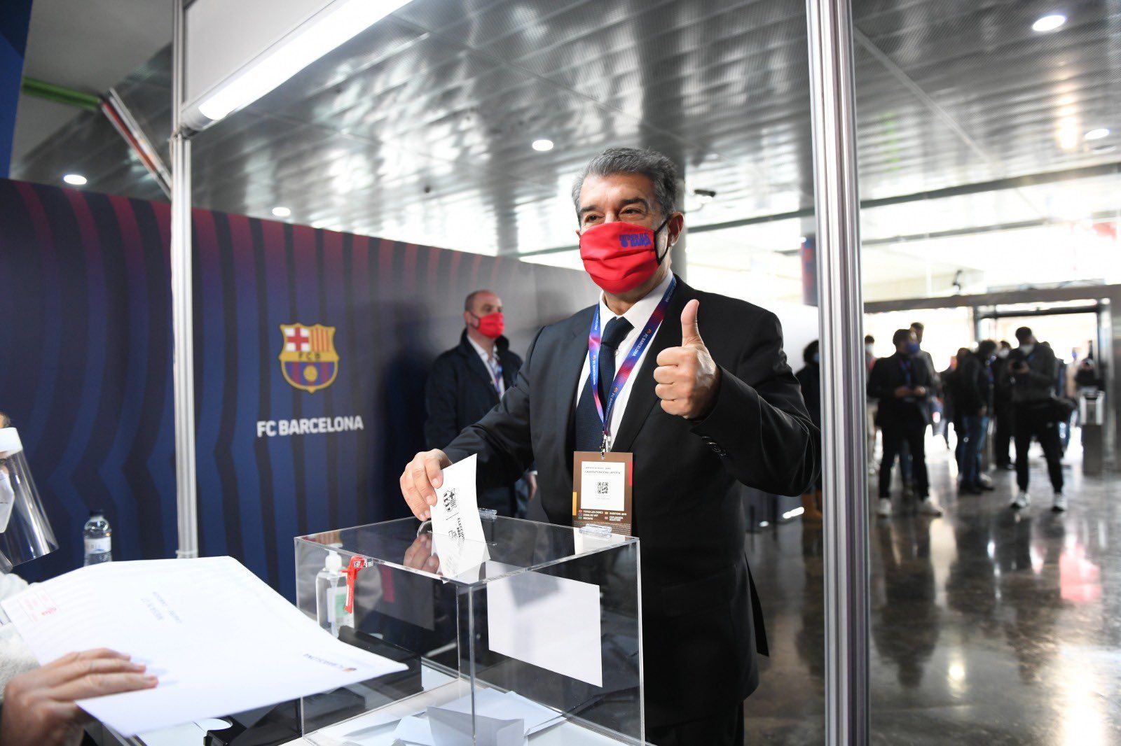 Joan Laporta elected Barcelona club President with a landslide win