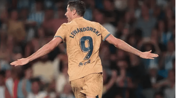 Watch: Lewandowski, on 34th birthday, scores first Barca goal in 46 seconds
