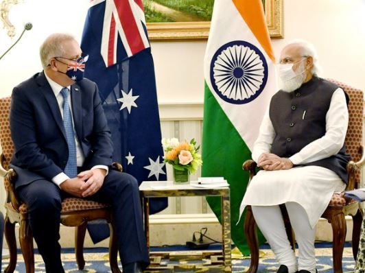 Modi lauds Aussie women’s team game in meet with Morrison