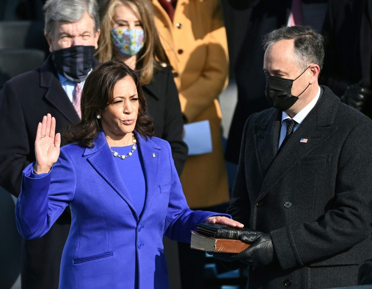 Here’s why women wore purple colour outfits for Joe Biden-Kamala Harris inauguration