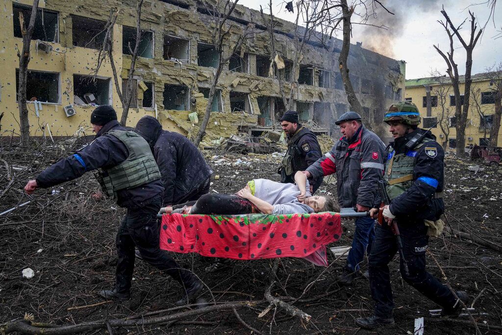 No Ukrainian combat position? Russia now denies airstrike on maternity ward