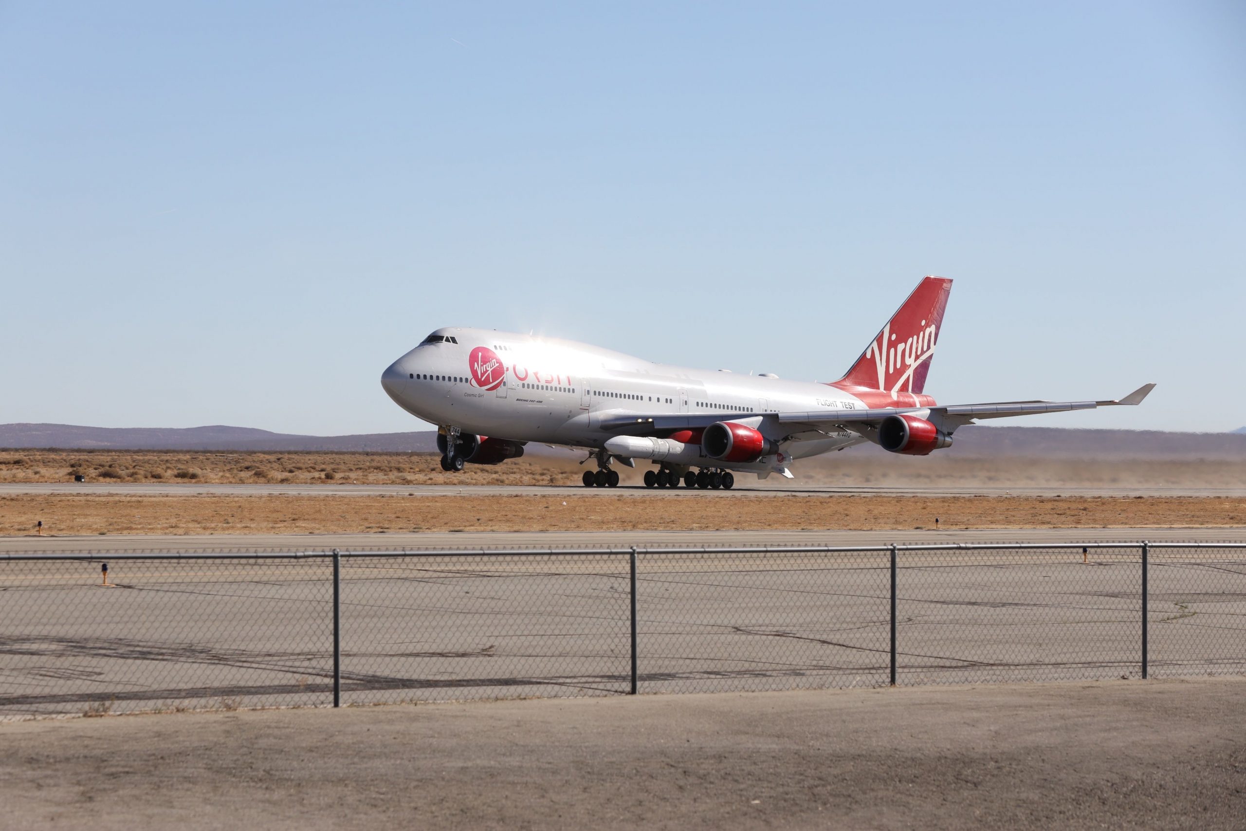 In a first, Richard Branson’s Virgin Orbit launches rocket into space