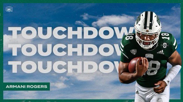 Watch: Ohio’s Rodgers ties record for longest touchdown in NCAA history