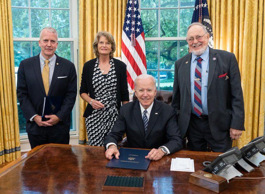 Joe Biden signs Senator Dan Sullivan backed Alaska tourism law