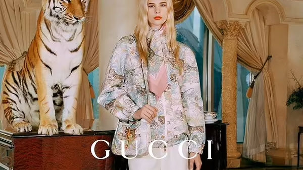 Gucci faces backlash for using real tigers in campaigns