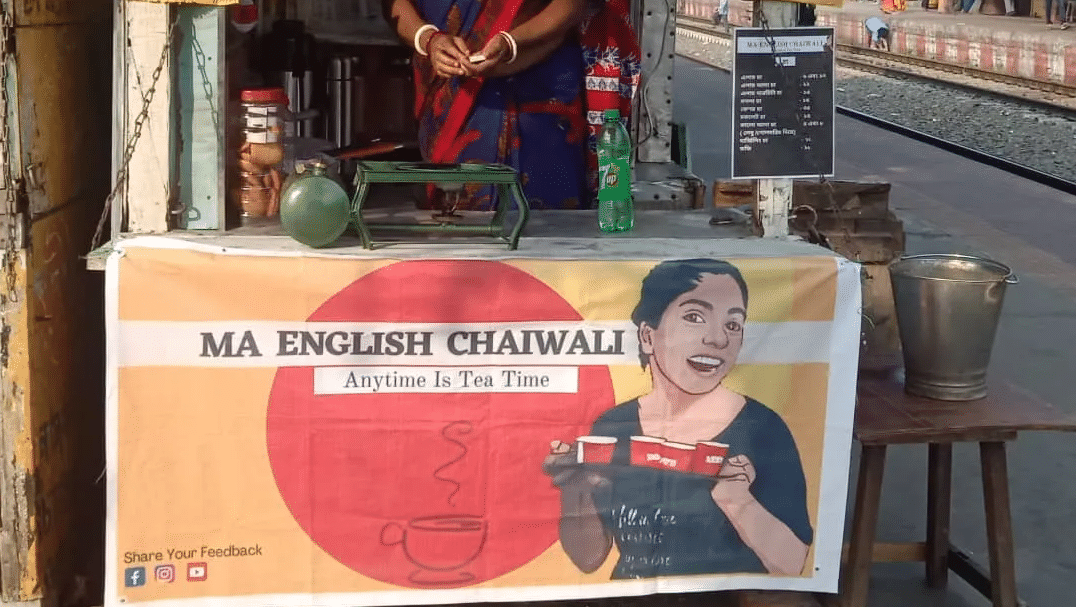 MA English Chaiwali: Unable to find a job, Tuktuki Das opens tea stall
