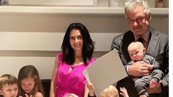 Hilaria Baldwin shares the name of her newborn, reports say its a surrogate child