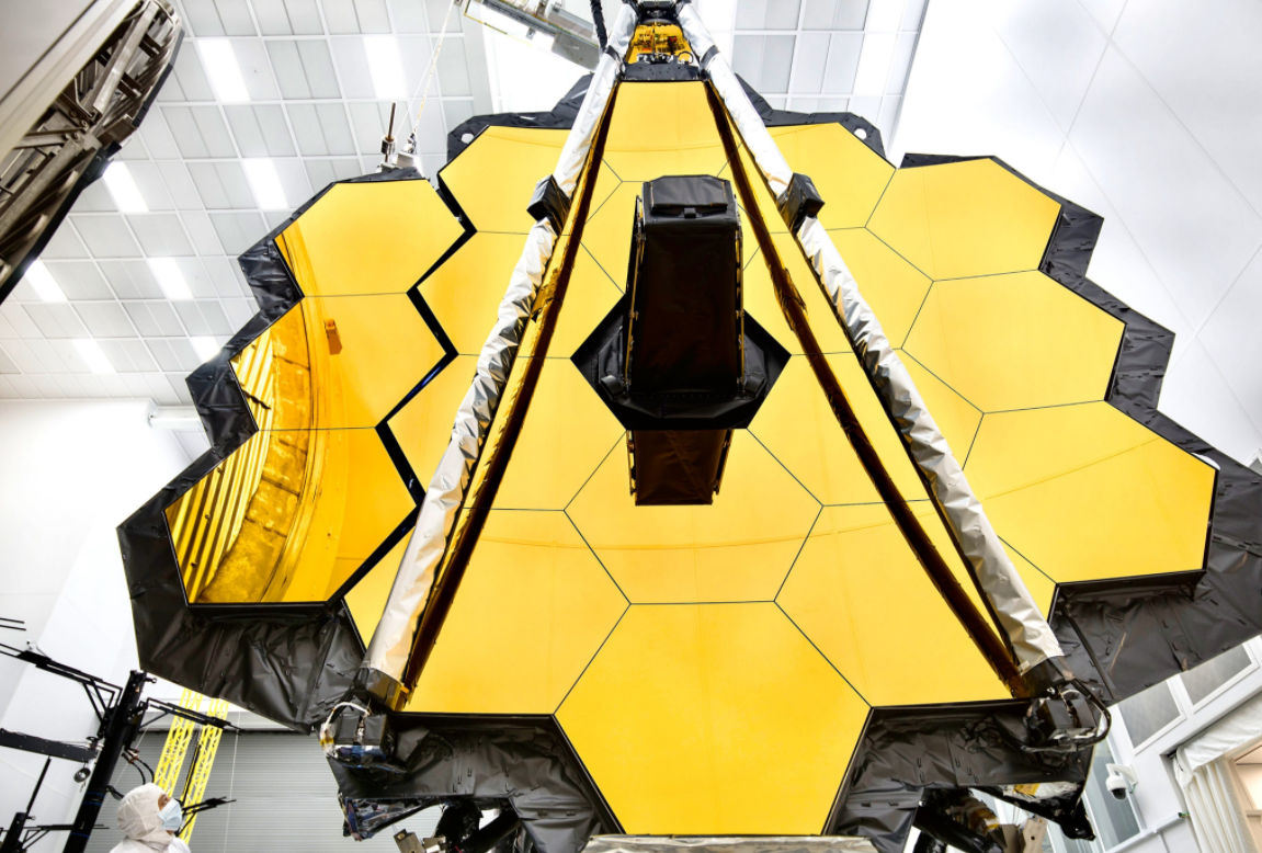 NASA shares James Webb Telescope’s 1st photo of the universe and a selfie