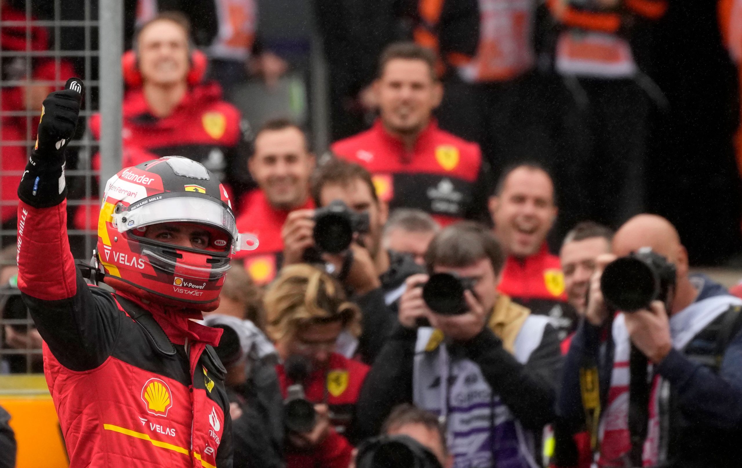 Carlos Sainz earns first F1 podium at British GP, Max Verstappen second