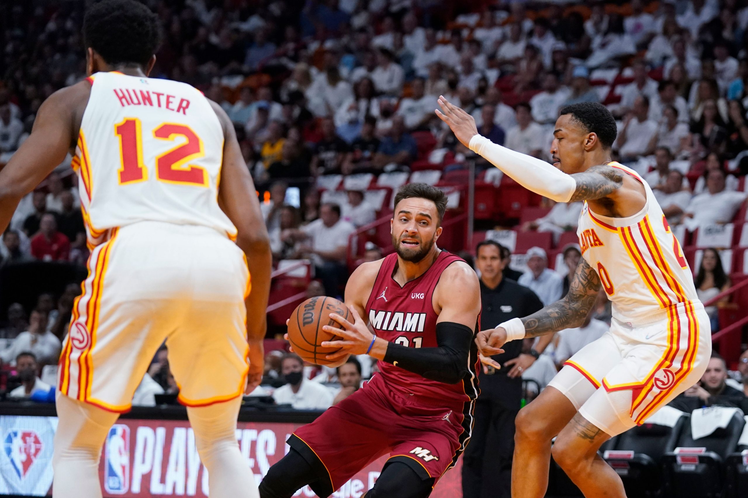 NBA: Miami Heat hold off Atlanta Hawks 97-94, reaches Eastern Conference semifinals