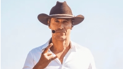 Actor Matthew McConaughey leads Texas Governor Greg Abbott in poll survey
