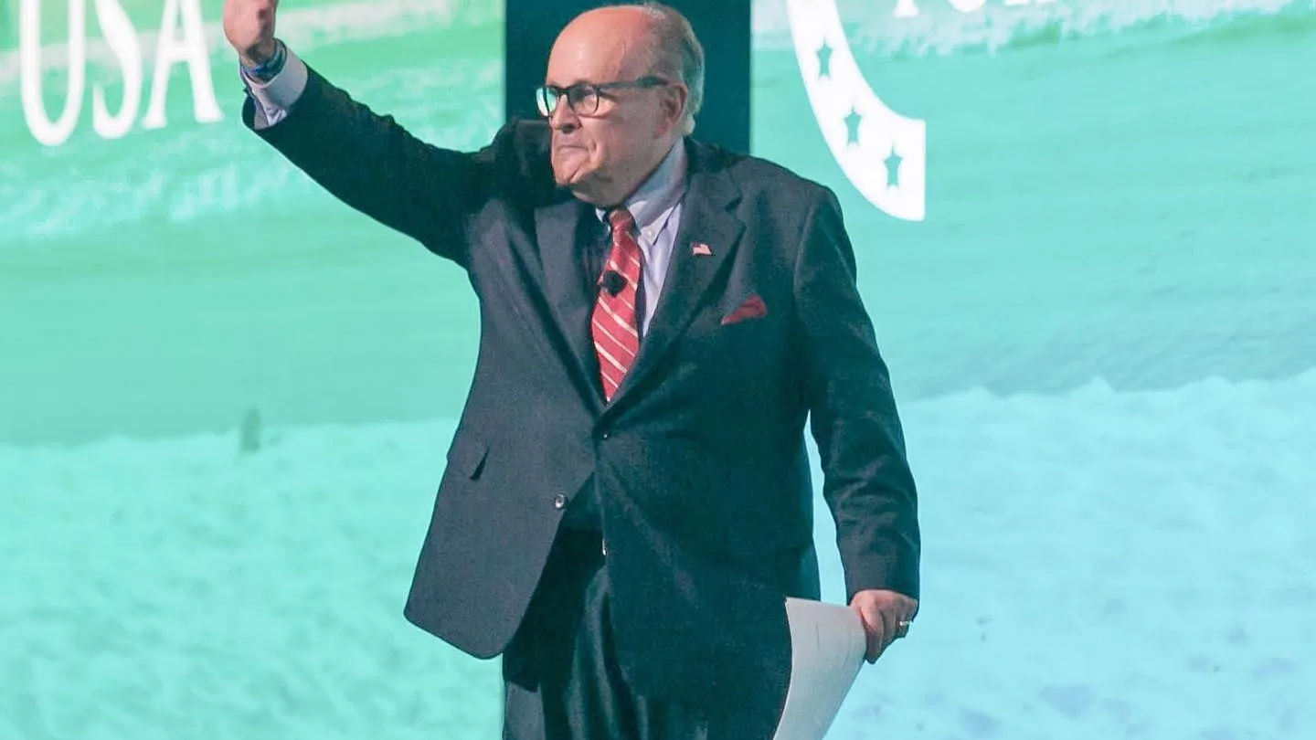 Rudy Giuliani denies being drunk on election night, deletes tweet