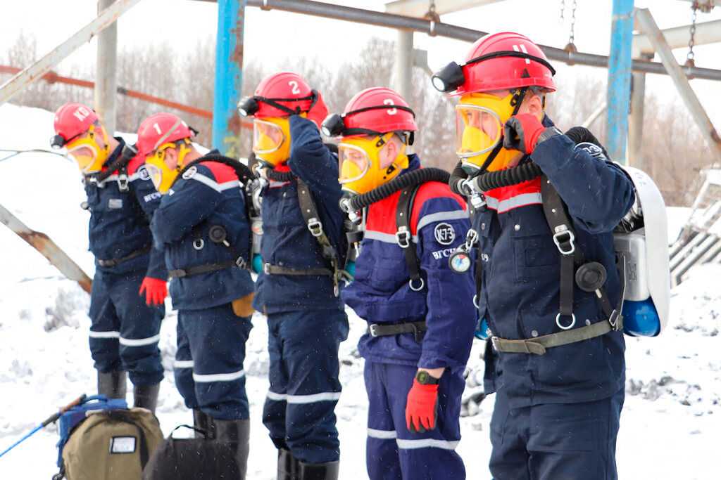 11 killed in fire at coal mine in Russia’s Siberia, dozens trapped