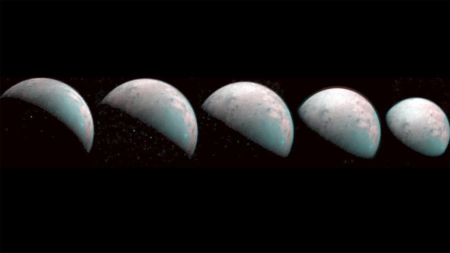 NASA shares first-ever image of Jupiter’s moon Ganymede’s north pole