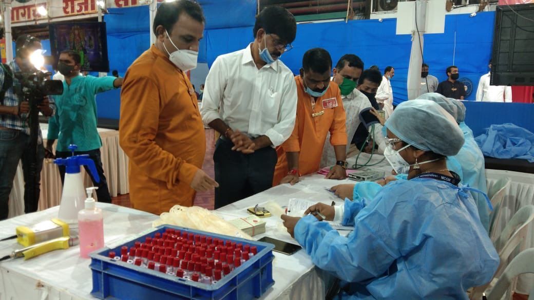 Lalbaugcha Raja mandal sets up blood and plasma donation camp on Ganesh Chaturthi
