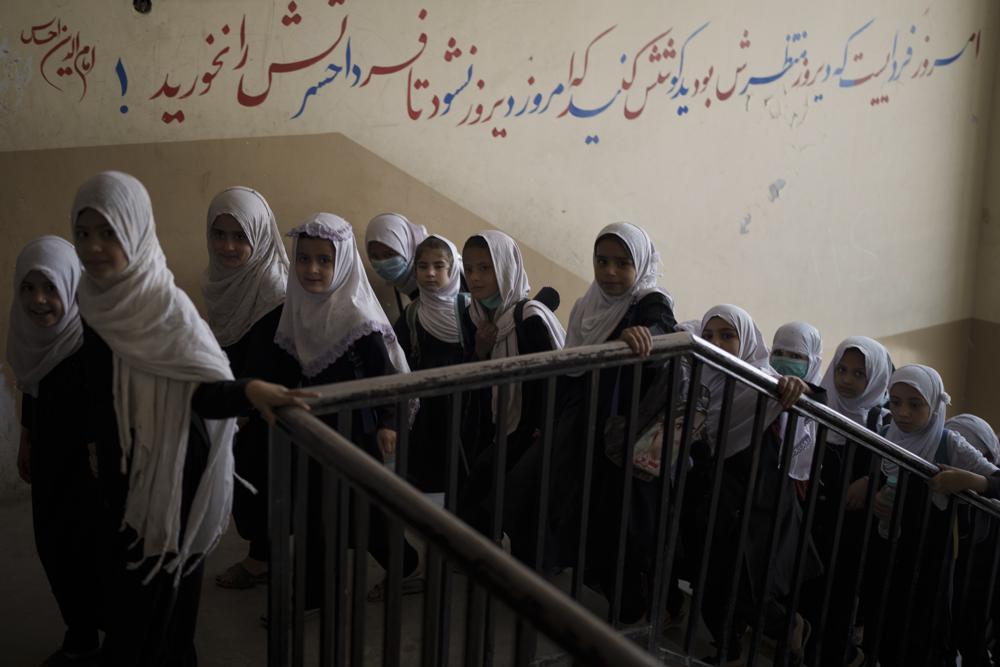 75% of girl students are back to schools: Taliban