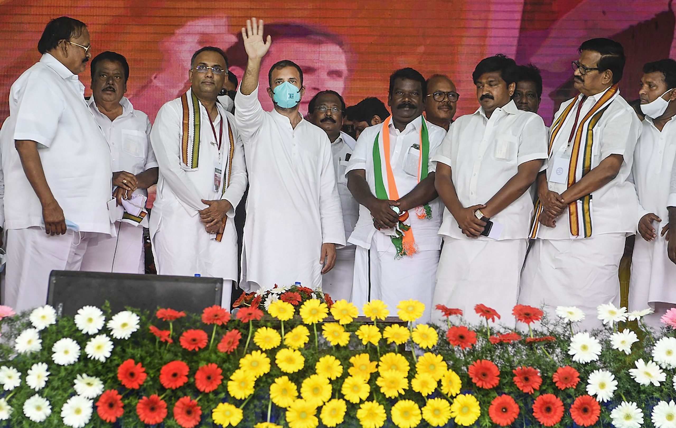 Rahul Gandhi accuses ‘corrupt’ Tamil Nadu CM of being ‘controlled’ by PM Modi