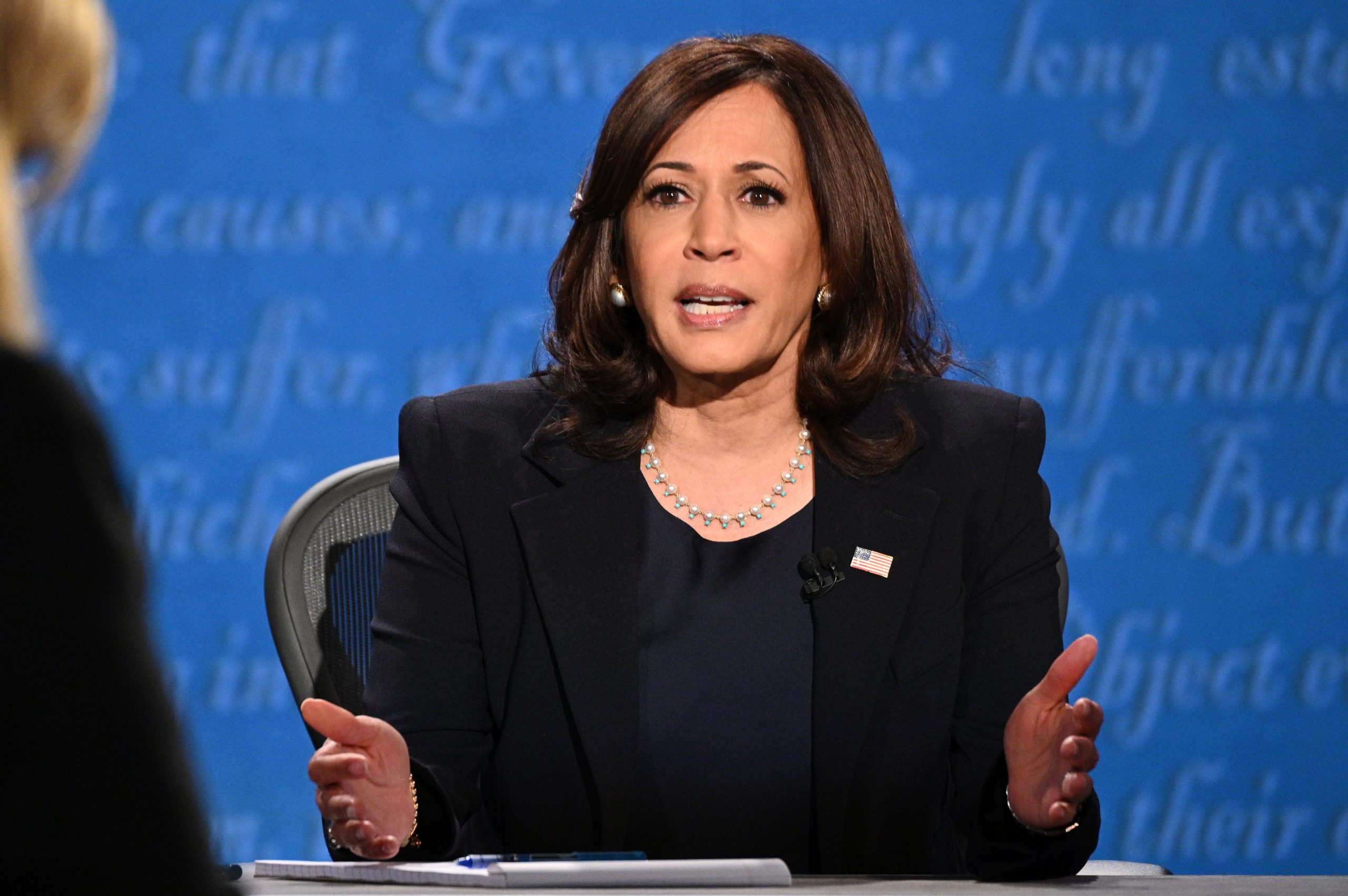 Who does the President of the US owe money to? Kamala Harris wants to know