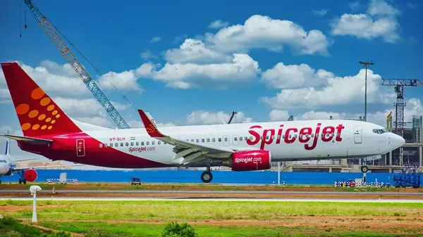 Watch| Delhi-bound SpiceJet flight lands safely in Patna, smoke visible