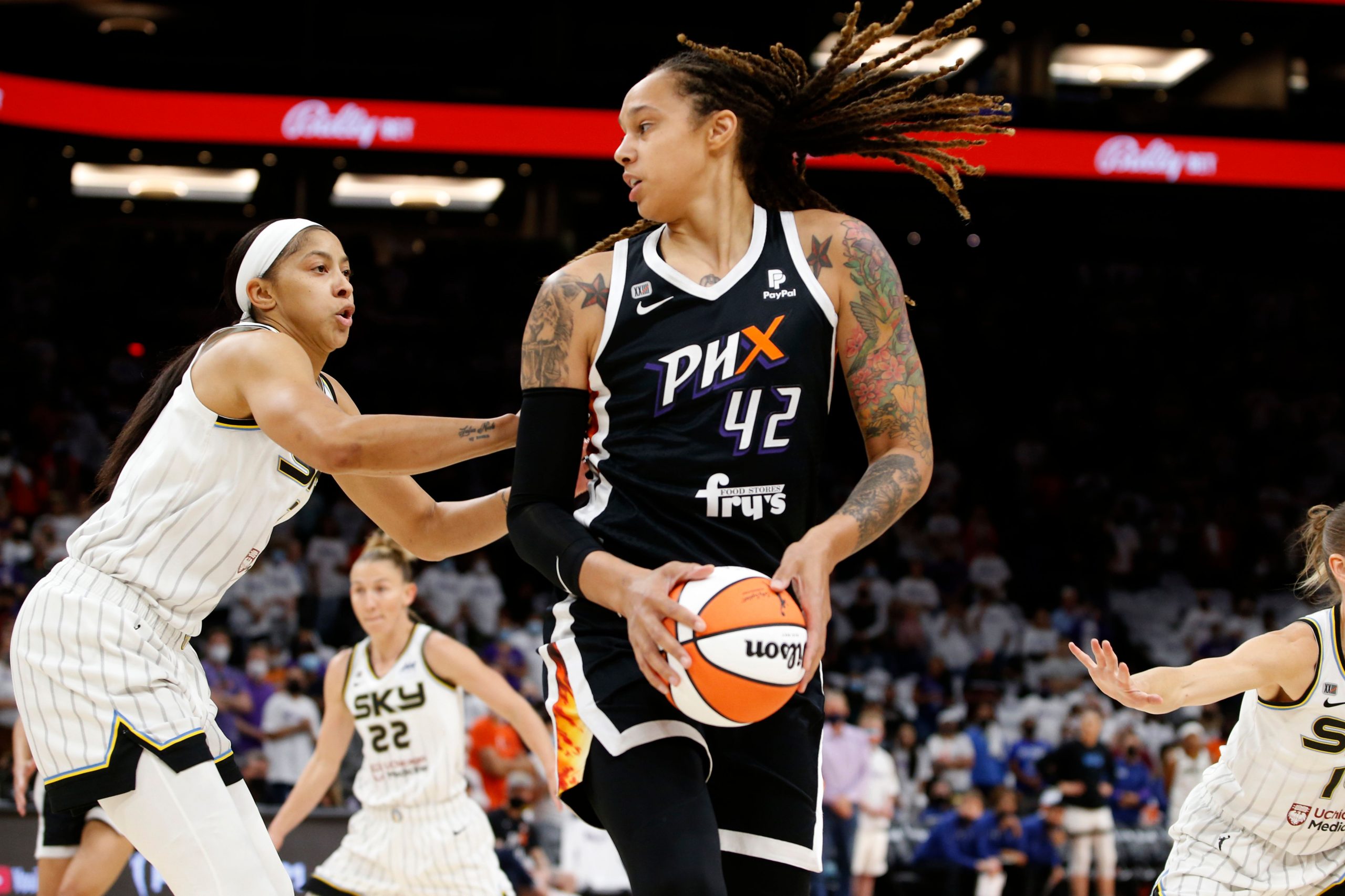 WNBA’s Brittney Griner arrested in Russia on drug charges