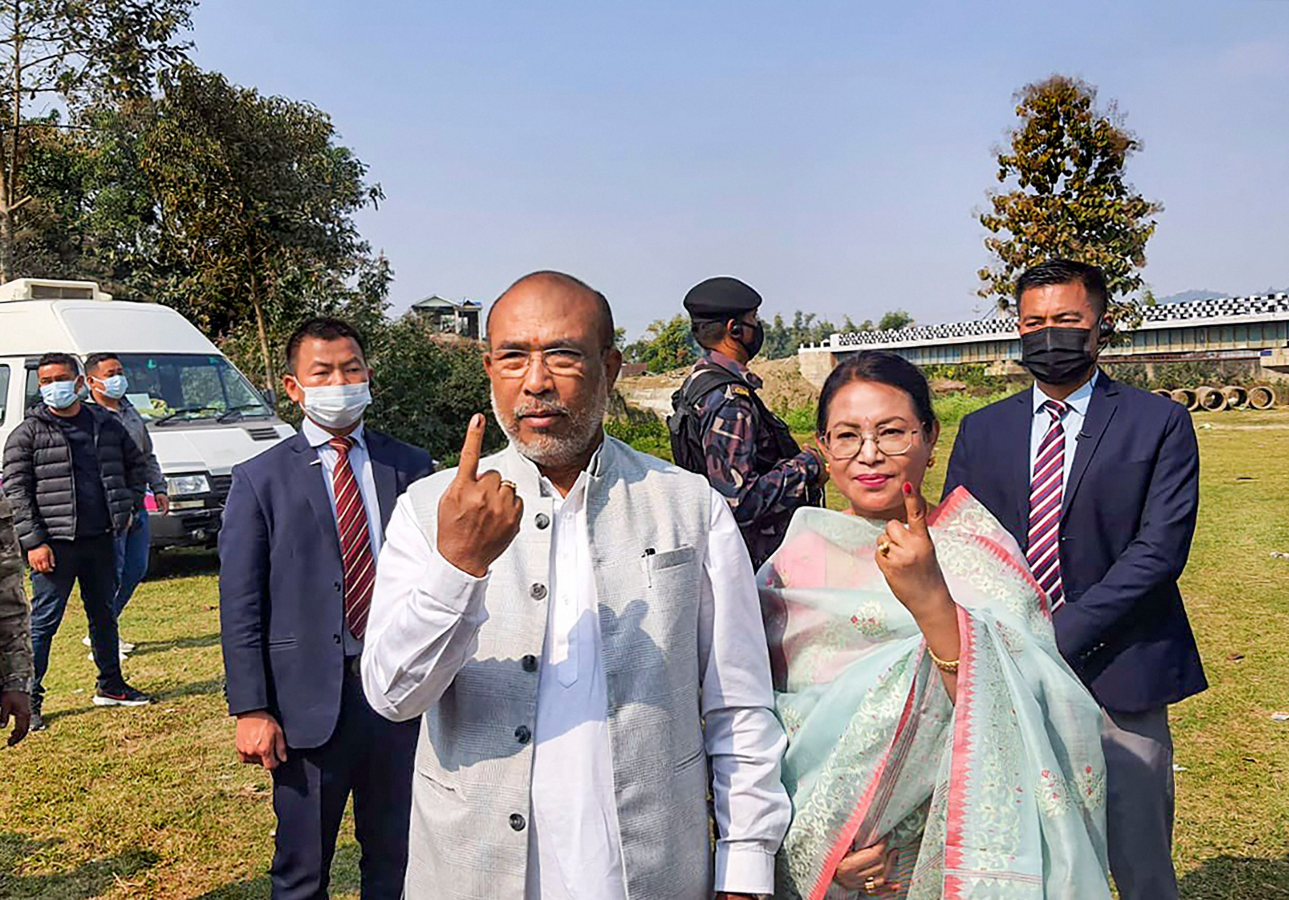 BJP sweeps aside Congress, anti-incumbency for majority in Manipur