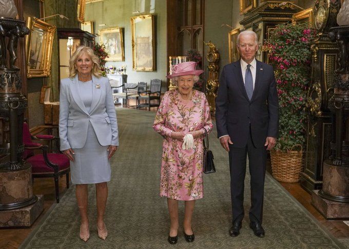 With tea and talks with Queen Elizabeth, Joe Biden ends Britain trip