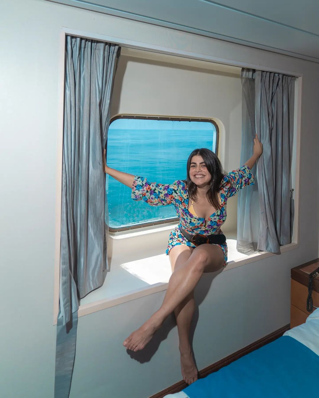 You may have seen it in news: Shenaz Treasury gives tour of Cordelia cruise ship