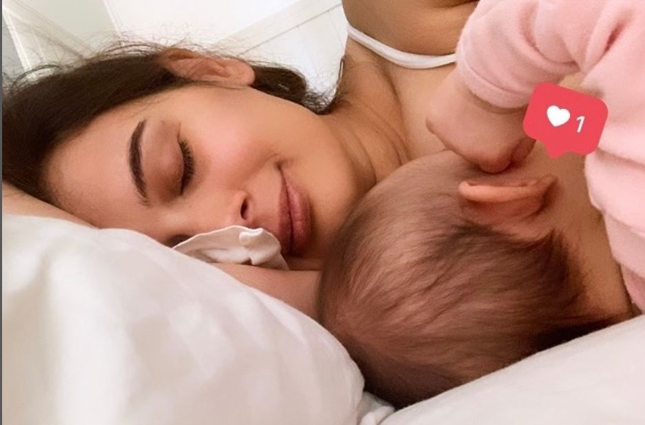 Evelyn Sharma on breastfeeding photos: ‘It’s my whole life right now’
